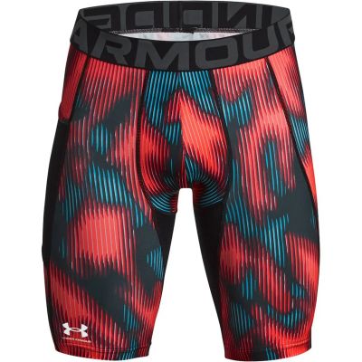 UNDER ARMOUR Herren Shorts UA HG PRTD LONG SHORTS in schwarz