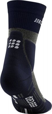 CEP Herren Hiking Merino Mid Cut Socks in blau