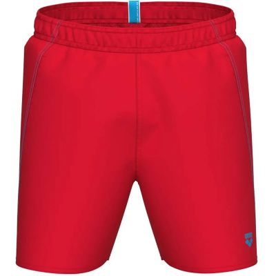 Herren Badeshorts FUNDAMENTALS BOXER R in rot