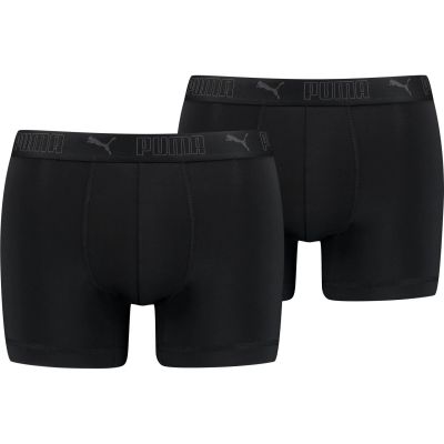 PUMA MEN SPORT MICROFIBER BOXERS 2P 001 M in schwarz
