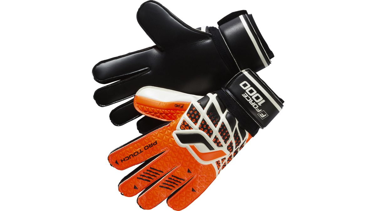 PRO TOUCH Erwachsenen Torwart-Handschuh Force 1000 PG orange schwarz 