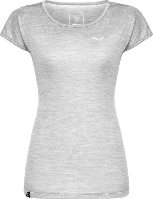 SALEWA Damen T-Shirt "Puez Melange Dryton" in grau