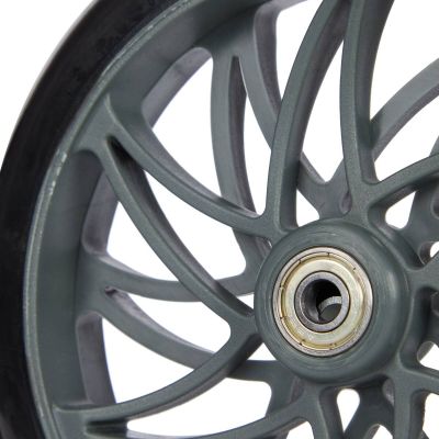 FIREFLY Scooter-Rollen PU Wheels 180mm 1.0 in schwarz