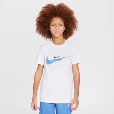 B NSW SI GRAPHIC TEE in 101 white/blue beyond