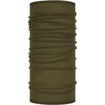 BUFF Multifunktionstuch "Lightweight Merino Wool Solid Bark" in grau