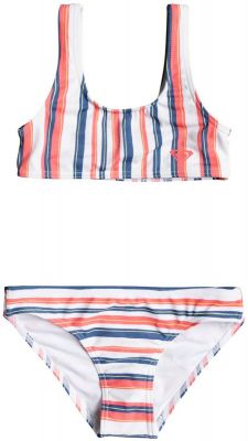 ROXY Kinder Bralette-Bikini-Set Surf Feeling in pink