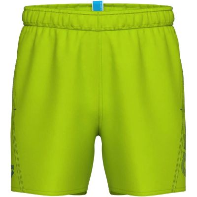 Kinder Badeshorts FUNDAMENTALS LOGO JR BOXER R in grün
