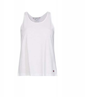TOMMY HILFIGER TANK TOP in ycd pvh classic white
