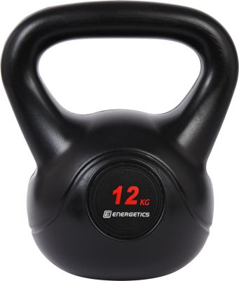 Hantel Kettlebell Cement in schwarz