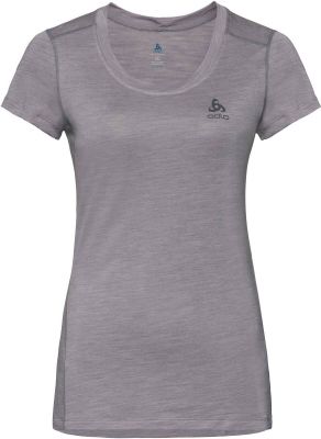 ODLO Damen T-Shirt "SUW Top Crew Neck" in grau