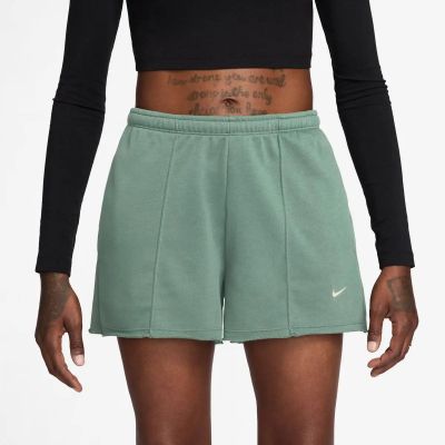 Damen Shorts Sportswear Chill Terry in grün