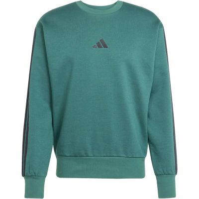 Herren Sweatshirt Essentials 3-Streifen in blau
