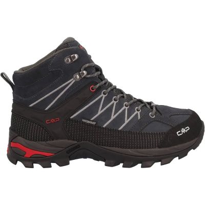 Herren Trekkingstiefel Herren Leichtwanderschuhe Rigel Mid Shoes in schwarz