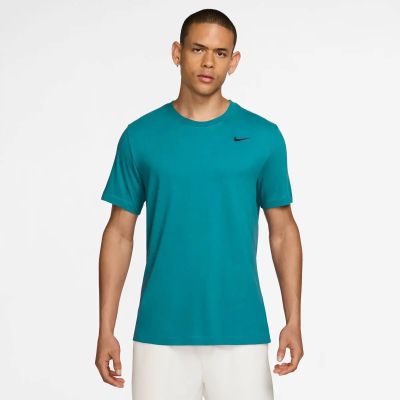 Herren Shirt T-Shirt M NK DRY TEE DFC CREW SOLID in blau