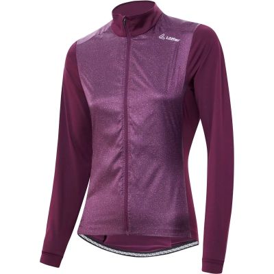 LÖFFLER Damen Funktionsjacke W BIKE LIGHT HYBRIDJACKET in rot