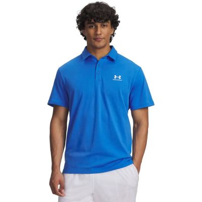 Herren Polo UA ICON POLO in grau
