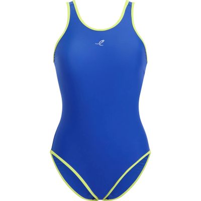 Damen Badeanzug Da.-Badeanzug Pia W in 902 blue royal/olive lig