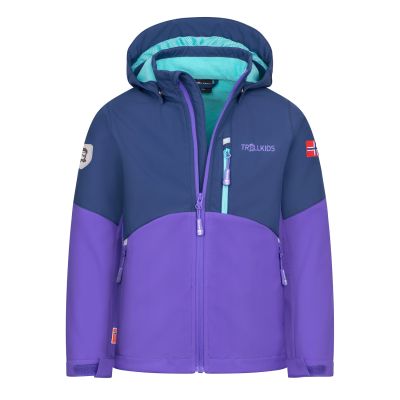 Girls Balestrand Jacket in lila