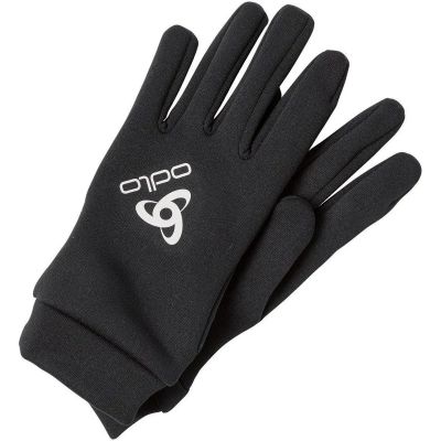 Herren Handschuhe Gloves STRETCHFLEECE LINER ECO in schwarz