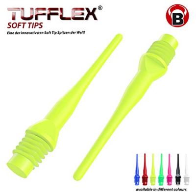 BULL´S BULL'S Tufflex Soft Tips 6mm(2BA) in 005 gelb