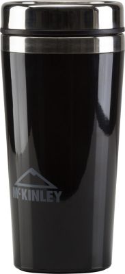 McKINLEY Thermobecher RUBBERIZIED II in schwarz