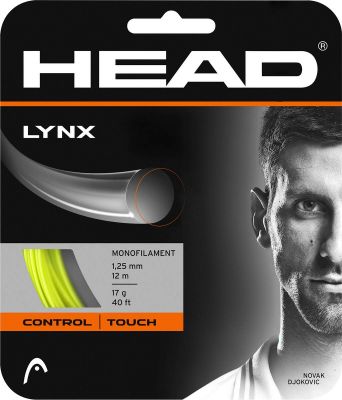 HEAD Tennis-Saite Lynx 1,25mm Set in gelb