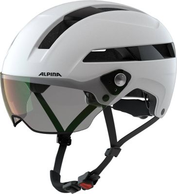 ALPINA Herren Helm SOHO VISOR V in silber