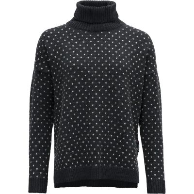 Damen Pullover SØRISEN WOOL HIGH NECK WMN in blau