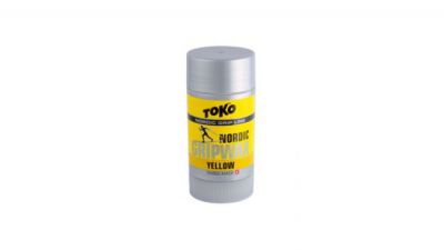 TOKO Nordic GripWax yellow 25g in grau
