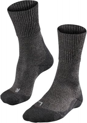 FALKE Herren Socken "TK1 Wool" in schwarz