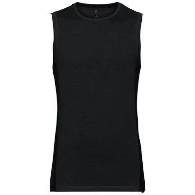 SUW TOP Crew neck Singlet NATU in 15000 black