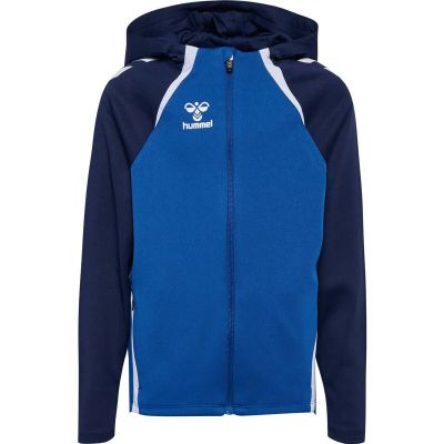 Kinder Kapuzensweat hmlLEAD 2.0 ZIP HOODIE KIDS in blau