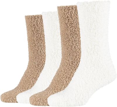 CAMANO Damen Socken Online Women sustainable cosy Socks 4p in braun