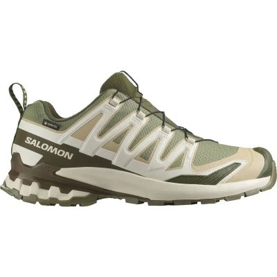 Herren Trailrunningschuhe SHOES XA PRO 3D V9 GTX Dlicgr/Sfari/Dkea in grau