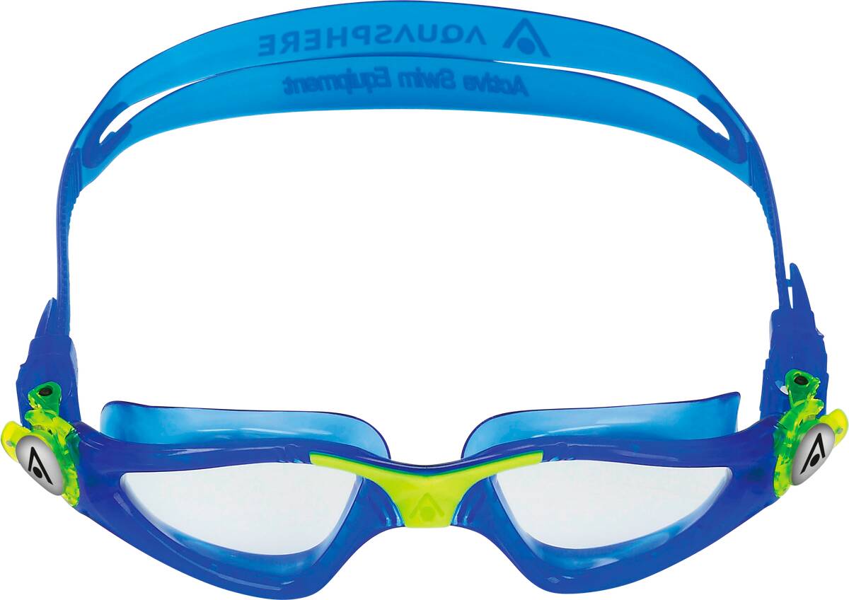 Aqua Sphere Occhialini Kayenne JR Per Ragazzi (6-15 Anni) - Lenti Sovradimensionate E Protezione UV
