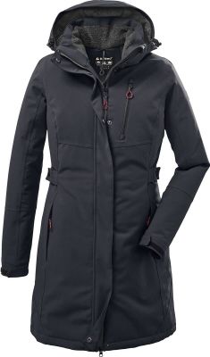 Damen Mantel KOW 165 WMN PRK in schwarz