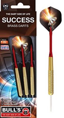 BULLS Dartpfeil BULL'S Success Steel Dart in 014 farbig gold