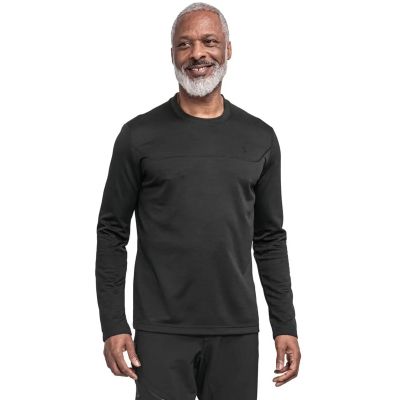 Herren Shirt CIRC Longsleeve Smue MNS in schwarz