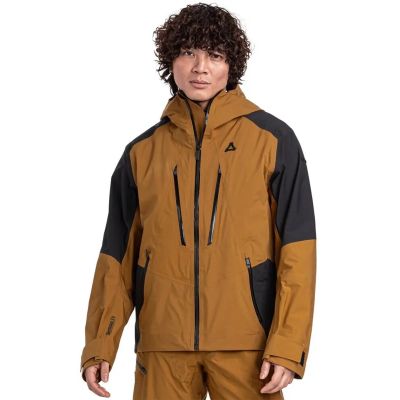 Herren Funktionsjacke Shell Jk Style Lufeld MNS in braun