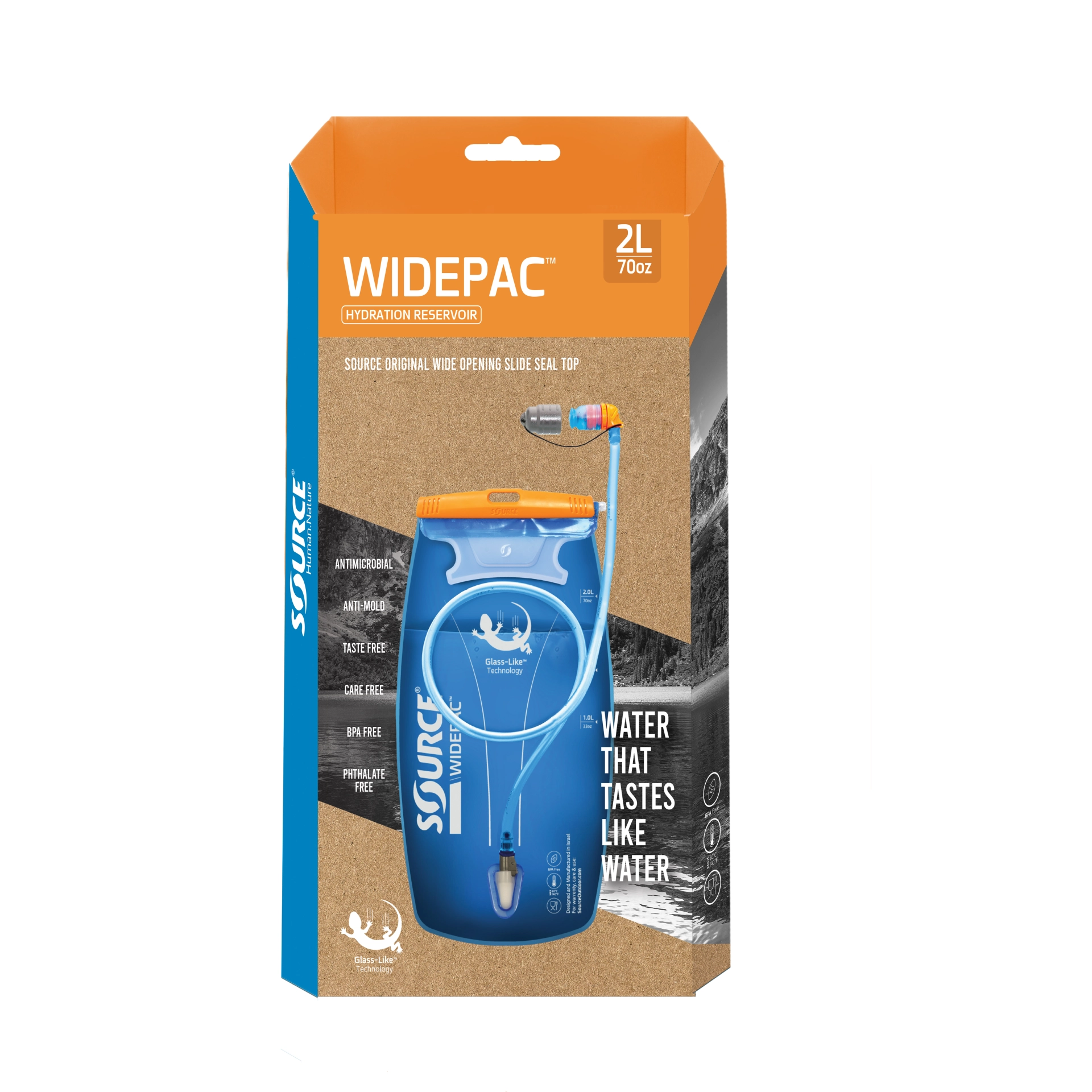 SOURCE WIDEPAC 1.5L Unicolore - Poche à eau