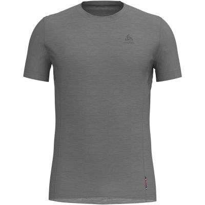 BL TOP Crew neck s/s NATURAL + 15700 S in grau