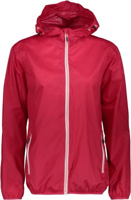 WOMAN JACKET RAIN FIX HOOD 37CC 44 in pink