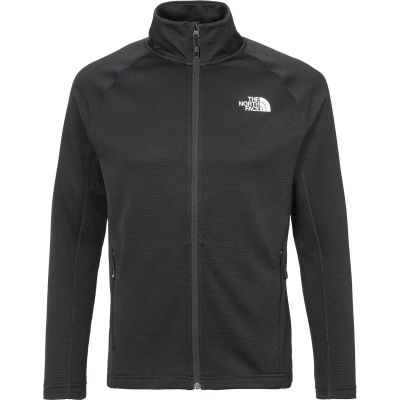 Herren Sweatshirt M MUTTSEE FLEECE JACKET in schwarz