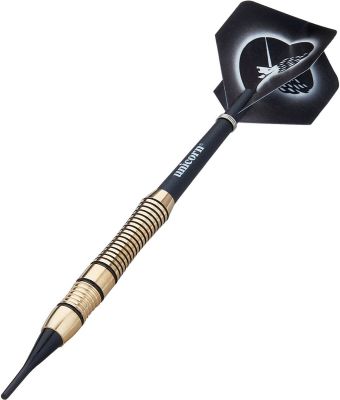 UNICORN Dartpfeil Unicorn Core+ Brass Soft Darts in braun