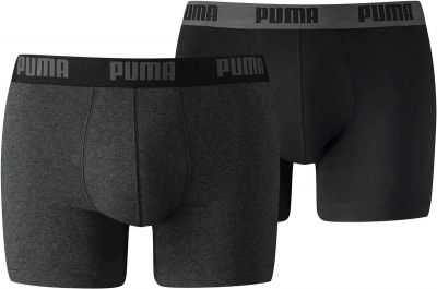PUMA Herren Retropants Basic Boxer 2er Pack in schwarz