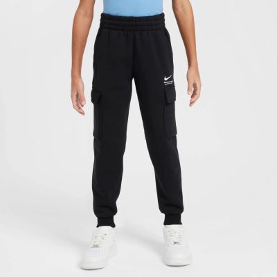 B NSW SI FLC CARGO PANT BB in 010 black