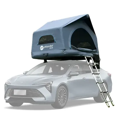 PLAY DO! aufblasbares Dachzelt Shell Wing in grau