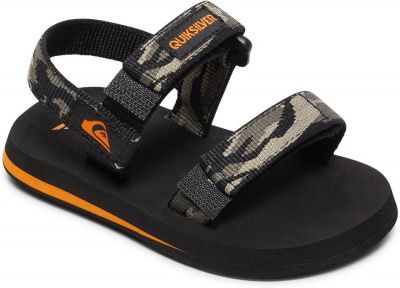 QUIKSILVER Kinder Badesandalen MONKEYCAGEDTDLR T SNDL in schwarz