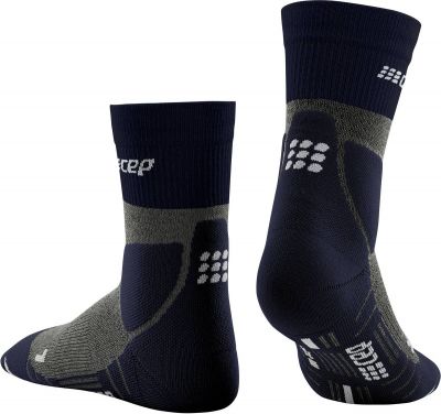 CEP Herren Hiking Merino Mid Cut Socks in blau