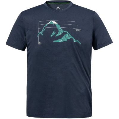 Herren Shirt CIRC T Shirt Sulten M in blau